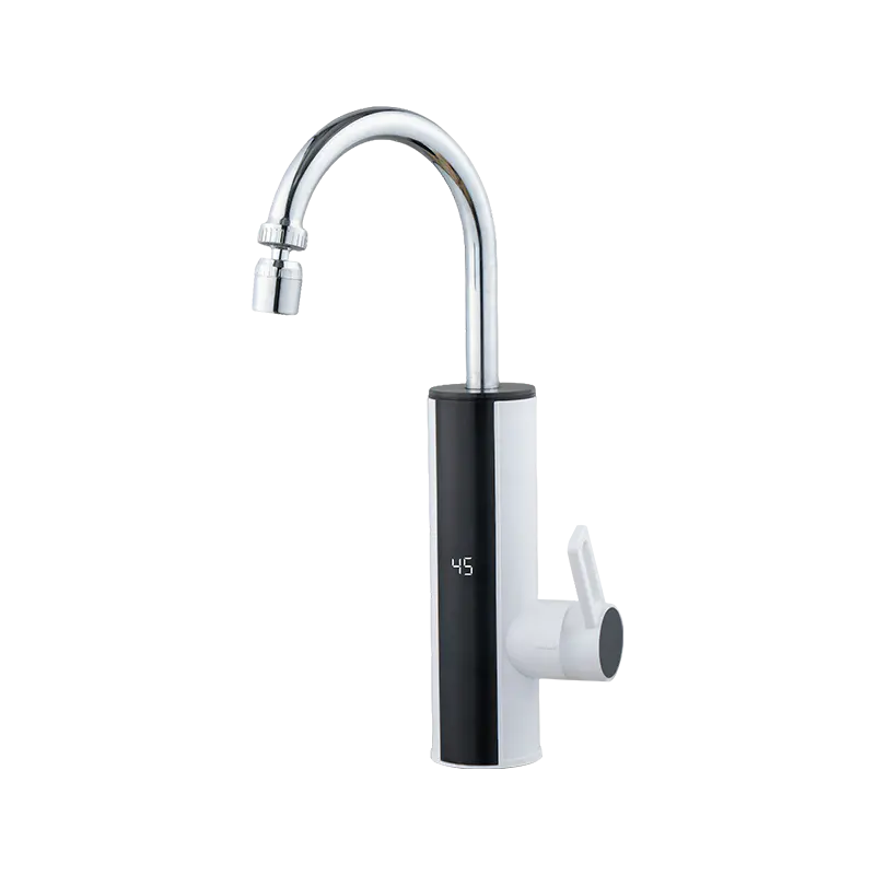 SS-08-34 過熱防止機能付き ABS タンクレス給湯器蛇口